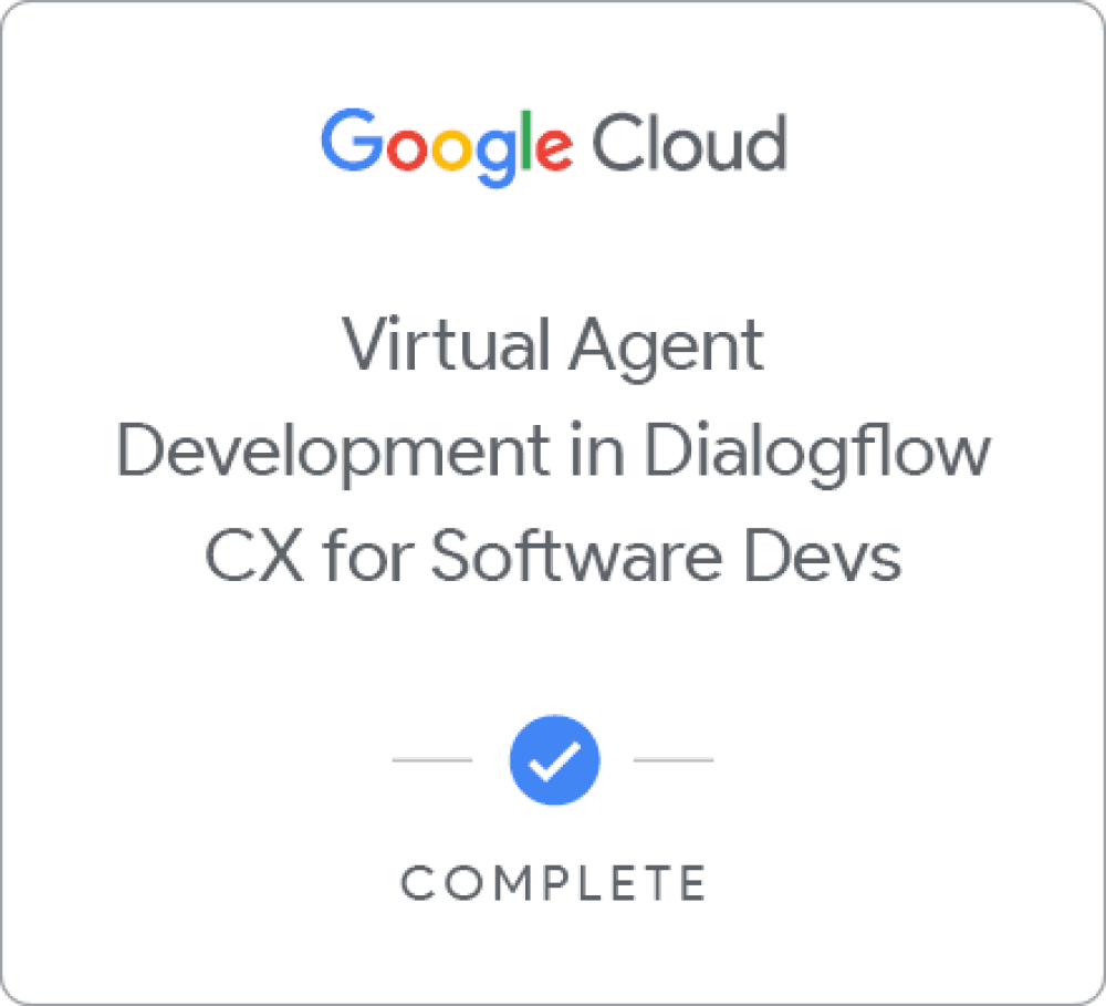 Virtual Agent Development in Dialogflow CX for Software Devs