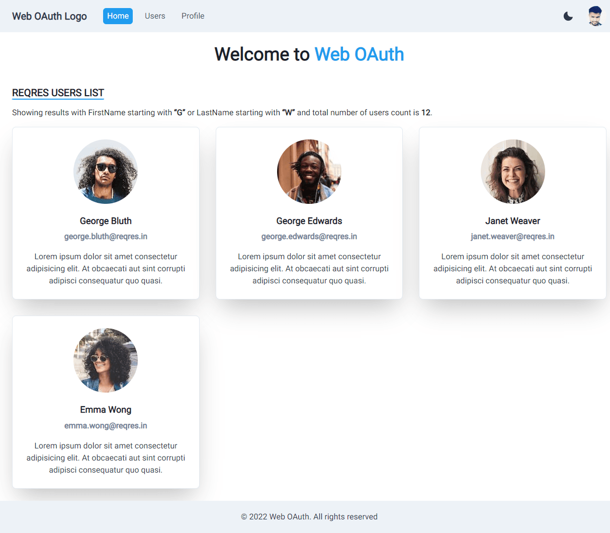 Web OAuth